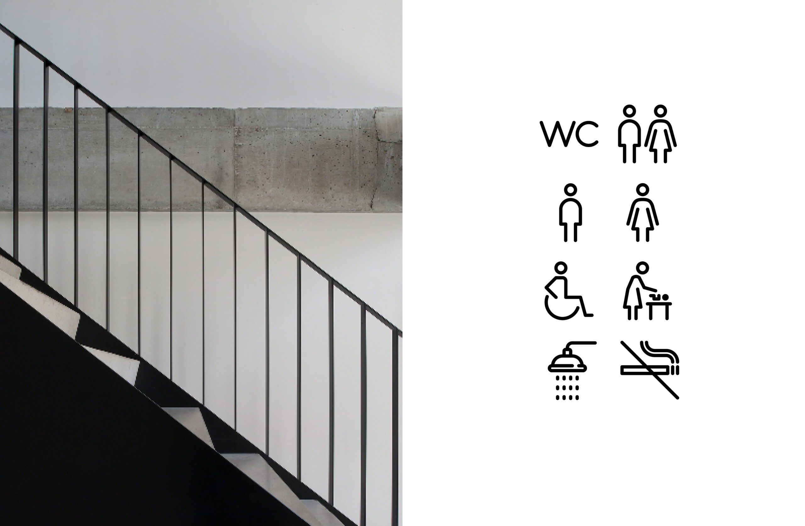 way-finding design for an apartment complex development in Auckland