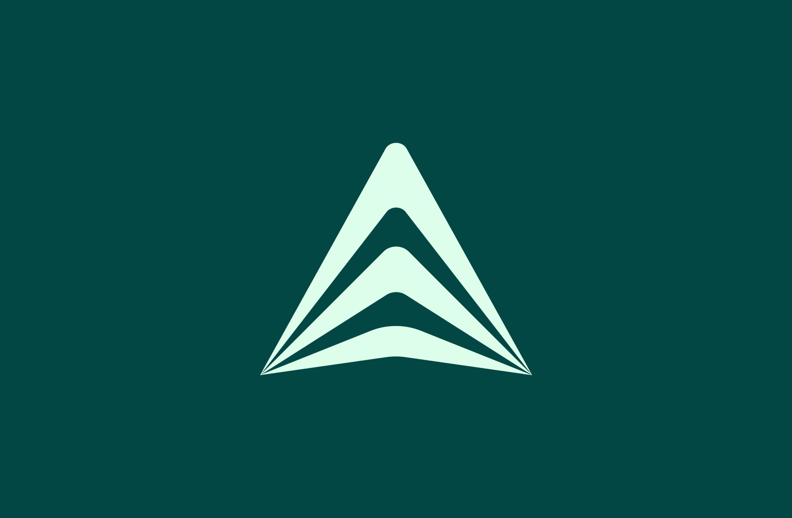 Adapt light icon on dark green background
